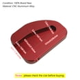 thumbnail image 1 of Red Kickstand Sidestand Extension Plate Pad For Honda GoldWing GL1800 2010-2017, 1 of 5