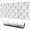 White Cartoon Seahorse, variant on Long Mouse Pads for Desk,White Cartoon Rainbow Pattern Desk Mats on Top Of Desks, Desk Mouse Pad Extra Large with 3mm Non-Slip Base and Stitched Edge for Gaming,Office,Work,Home 47.3"x23.6"