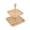 Multicolor, variant on Wooden 2-Tier Cupcake Stand Tiered Dessert Tower for Parties Weddings Events Display Shelf with Detachable Trays and Easy Assembly for Celebrations and Catering