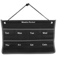 thumbnail image 1 of Wall Calendar with Pocket Hanging Weekly Calendar Pouch Calendar Storage Pocket, 1 of 8