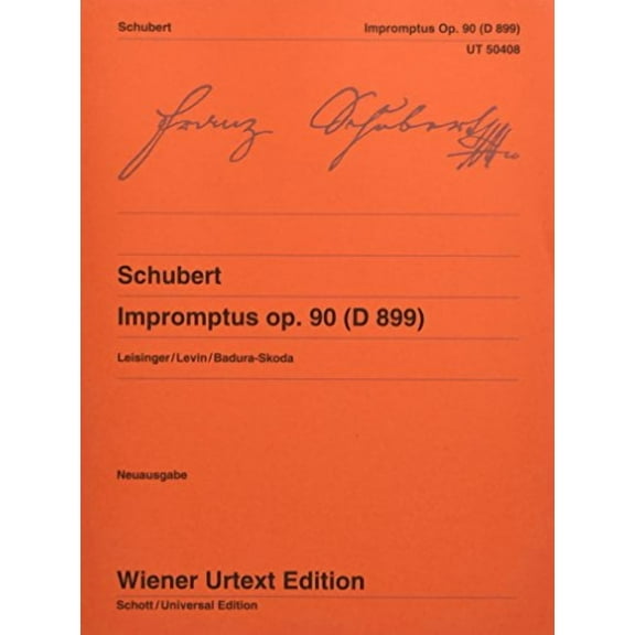 Impromptus Op. 90 (D899)
