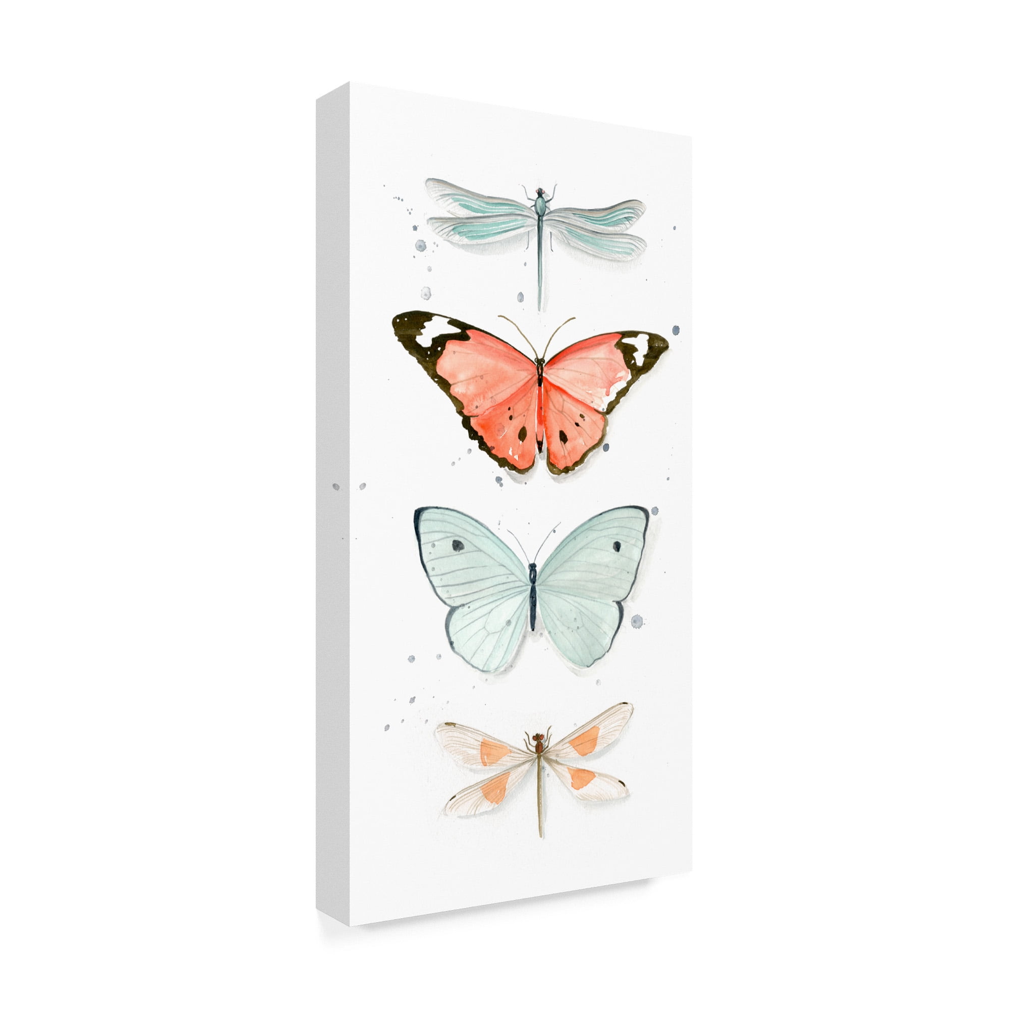 Trademark Fine Art 'Summer Butterflies I' Canvas Art by Jennifer Paxton Parker