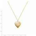 thumbnail image 3 of Lockets 1/20 14K Gold Filled 20mm Enameled I Love You Heart Locket Necklace, 3 of 4