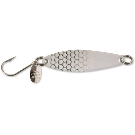 Luhr Jensen Needlefish Lure, Nickel (Size 1)