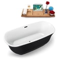 thumbnail image 2 of 67" Streamline N663BL Freestanding Tub and Tray With Internal Drain, 2 of 7