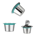 thumbnail image 1 of Taza De Cápsula De Cápsula De Recargable Reutilizable De 3 Piezas Para Máquinas Nesspresso BLESIY Cápsulas de recambio de café reutilizables, 1 of 8