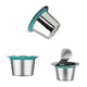 thumbnail image 1 of Taza De Cápsula De Cápsula De Recargable Reutilizable De 3 Piezas Para Máquinas Nesspresso BLESIY Cápsulas de recambio de café reutilizables, 1 of 8