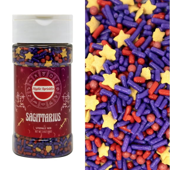 Mystic Sprinkles The Zodiac Collection - Sagittarius Sprinkle Mix 3.5oz