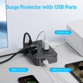 thumbnail image 4 of Regleta Solidock de 12 tomas AC y 6 puertos USB, cable de 1,5 m, 4 of 9