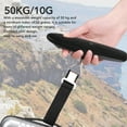 thumbnail image 3 of Suitcase Weight Scale, Multifunctional Portable Touch Screen 50KG/10G Hanging Baggage Scale High Accuracy Easy To Operate  For Family, 3 of 8