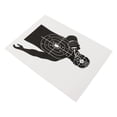 thumbnail image 2 of 10 accesorios de tiro de caza de arco y flecha de papel objetivo de Tiro 45x32cm para una sola persona, 2 of 10