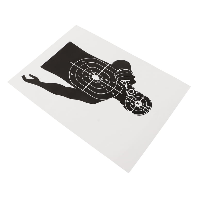 Target Drawing Paper Shooting Targets People
