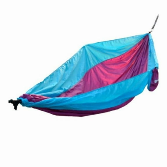 Algoma A41 2928LBP Hammock Traveler Camp with Straps, Blue & Purple