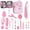 Pink, variant on Baby Healthcare and Grooming Kit, Electric Safety Nail Trimmer Baby Nursery Kit, Newborn Care Kits with Hair Brush Comb for Newborn Infant Toddlers Baby Boys Girls Kids,Baby Shower Gifts, Blue