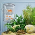 thumbnail image 5 of Fish Breeding Container Clear Acrylic Insulation Chamber, TwoTone Hatching Box Floating Nursery with Suction Holders, 5 of 5