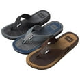 thumbnail image 2 of Roxoni Men's Comfort Flip Flops: Lightweight with Arch Support, Ideal for Summer, Various Sizes & Colors, 2 of 3