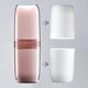 thumbnail image 5 of Portacepillos de dientes con funda, reutilizable, portátil, para viaje Rojo, 5 of 8