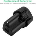 thumbnail image 3 of 10.8v  12v 4600mAh Li-ion Replacement Battery Compatible with Makita BL1013 Makita BL1014 Battery 194550-6 194551-4 195332-9, 3 of 5