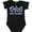 AB-Black, variant on Inktastic Happy Hanukkah with lit candles Boys or Girls Baby Bodysuit