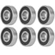 thumbnail image 1 of Rodamiento de Bolas ANGGREK sellado de Goma Rodamiento de bolas de Ranura Profunda 10PCS, 1 of 8