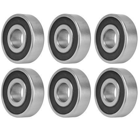 

Rubber Sealed Bearing Deep Bearing Miniature Deep Bearings 10PCS Rubber Sealed Bearing Radial Mini Deep Bearings For Linear Motion Devices