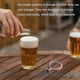 thumbnail image 4 of 10pcs Metal Bottle Opener Blanks Stainless Steel Bottle Opener Inserts Kit Threaded Beer Opener, 4 of 5