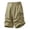 Army Green, variant on Breathable Cargo Shorts for Men Summer Button Closure Zipper Fly Shorts for Birthday Gift, Elasticized Waist Cooling Touch Shorts with Tool Pockets