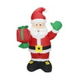 thumbnail image 1 of Inflatable Snowman Toy with LED Light for  Garden Party Decor (US-1), 1 of 9