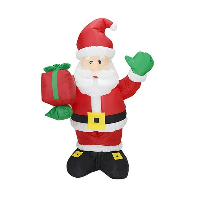 Inflatable Snowman Toy with LED Light for Garden Party Decor (US-1)