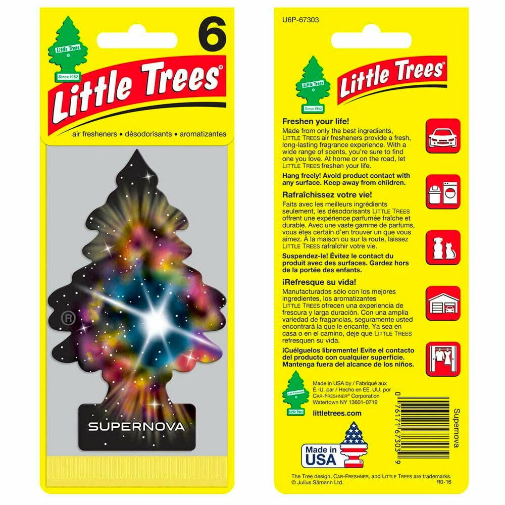 Little Trees Car Air Freshener 24-Pack (Supernova)