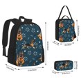 thumbnail image 2 of Disketp German Shepherd Dog Mochila Estampada de Gran Capacidad con Lonchera y Estuche, Set de 3 Piezas para Estudiantes, 2 of 7
