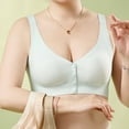 thumbnail image 4 of Ailaofu Plus Size Women's Bras Front Closure No Underwire Bra Push Up Support Seamless T Shirt Bra Comfort Full Coverage, 4 of 4