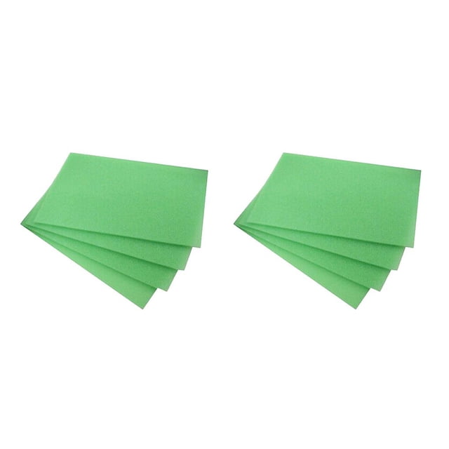bedienty 8pcs Kitchen Refrigerator Mat Freezer Pad Anti- Anti-fouling Cushion green & 4pcs 2Set