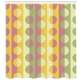 thumbnail image 3 of Ambesonne Abstract Shower Curtain, Retro Geometric Stripe, 69"Wx70"L, Multicolor, 3 of 3