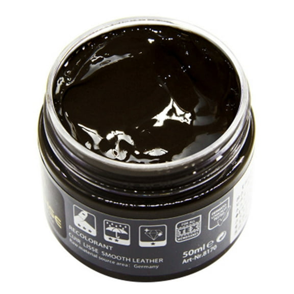Kripyery 50ml Leather Repair Cream Multipurpose Waterproof High Concentration Non-fading Long Lasting Refurbishing Natural Resin Sofa Leather Scratch Complementary Color Paste Home Use