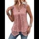 thumbnail image 1 of Camisetas Sin Mangas Holgadas e Informales para Mujer, Ropa de Verano, Conjuntos, 2025, Gris Rosado Pálido, Talla M, 1 of 6