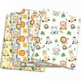 thumbnail image 2 of Free ShipAnimals Zoo Giraffe Lion100% Pure / Polyester Cotton Satin Material Patchwork Sewing Fabrics Quilt Needlework DIY Cloth, 2 of 6