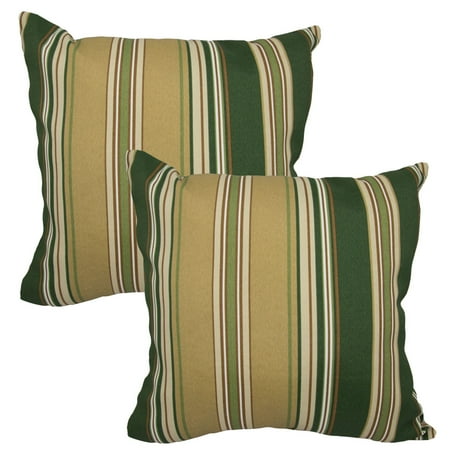 Set of 2 Throw Pillows Indoor/Outdoor Couch Furniture Cushion Patio Bed Sofa UV - Walmart.com