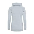 thumbnail image 3 of MV Sport - Womenâ€™s Space-Dyed Cowl Neck Sweatshirt - W20155 - Light Blue - Size: M, 3 of 3