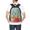 thumbnail image 4 of Balery Floating Colorful Cereal Mochila para hombre y mujer - Tela Oxford 600D resistente - Gran capacidad, resistente al agua, ideal para la escuela, viajes y senderismo, 4 of 6