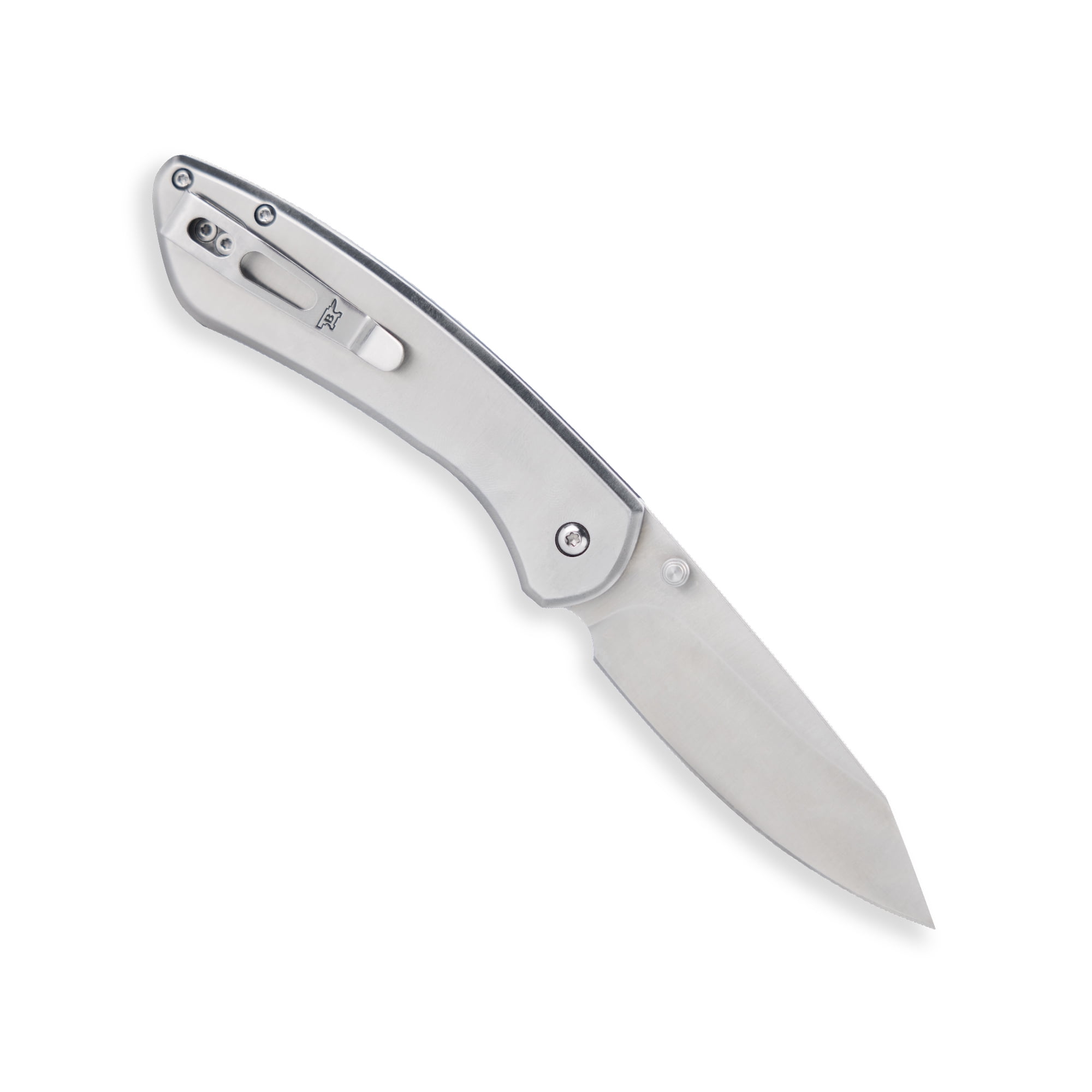 Buck Knives 744 Sovereign Folding Pocket Knife, Silver, Clam