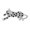 Silver, variant on Leopard Alloy Lapel Pin Sparkling Rhinestones Stylish Fashion Brooch Jewelry