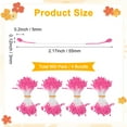 thumbnail image 3 of Uxcell 600-Pack Flower Stamens for Crafts, 5mm Double Heads Artificial Pearl Floral Pistil for DIY Making [Rose Red], 3 of 6