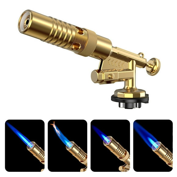 Propane Torch Kit with Self-Ignition Adjustable Flame Fast Assembly Leak-Free Easy Operation Flamethrower