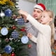 thumbnail image 3 of 6PC Fabric-Wrapped Foam Christmas Balls Elegant Decorations For Christmas Tree, 3 of 5