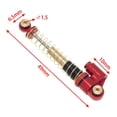 thumbnail image 1 of Amortiguador trasero delantero Vogacara Rojo para 1/10 1/24 LOSI Axial TRX4 SCX24, 1 of 6