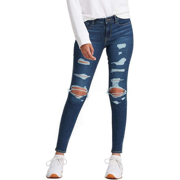 Levi's Jeans Super Moulants 710 pour Femmes, Indigo, 25 (US 0) R
