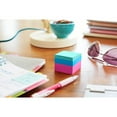 thumbnail image 4 of Post-it Notes Cube, 3 in. x 3 in., Bright Colors, 1 Cube, 4 of 8