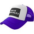 thumbnail image 1 of Who is John Galt Mesh Back Trucker Cap Baseball Cap, 1 of 8