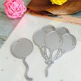 thumbnail image 4 of Die Cut Cotton polyester blend, Die Cuts For Card Making Cutting Dies, 1X Embossing Die Lz-032 Balloon(Silver One Size), 4 of 5